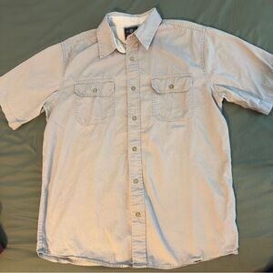 Wrangler Casual Button Down Shirt in Light Beige with Long Sleeves